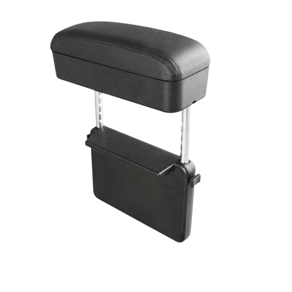 Organisateur de rangement pour console centrale à hauteur réglable, conception universelle, fixation par pince, boîte de rangement latérale pour siège, rangement multifonctionnel