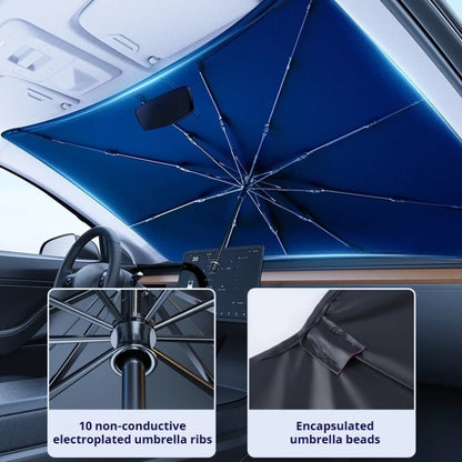 Pare-soleil de voiture, pare-brise pliant, Type de parapluie, pare-soleil pour fenêtre de voiture, accessoires de Protection solaire d'été