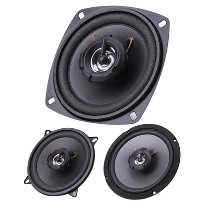 Nouveau 4/5/6 pouces haut-parleurs de voiture 12V 2 voies pleine fréquence voiture HiFi haut-parleur Coaxial 4 Ohms 300/400/500W Audio musique stéréo caisson de basses