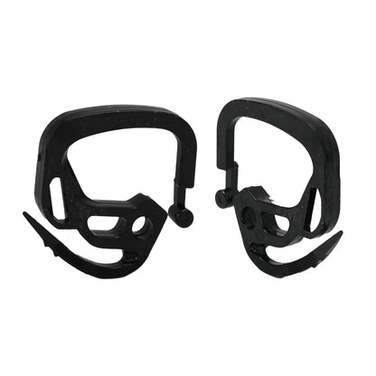 Clips de fixation multifonctionnels pour toile d'ombrage de jardin, portables    Serre-câbles réglables pour fixation de filet pare-soleil de camping extérieur