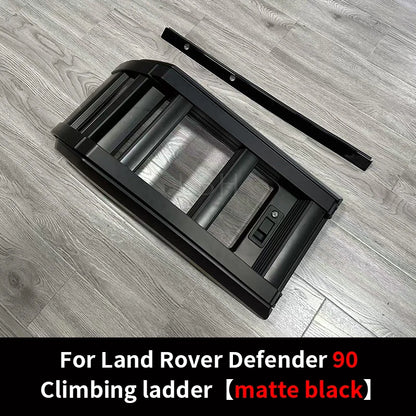 Échelle de hayon arrière de voiture, échelle d'escalade de toit adaptée pour Land Rover Defender 90 110 L663, échelle d'accès latéral, marchepied de toit de fenêtre latérale