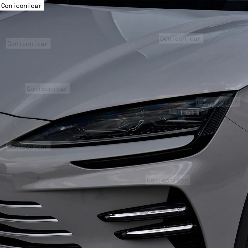 Film de protection anti-rayures en TPU pour BYD SONG Plus Champion Version DM-i EV 2023, lumière de sauna extérieure de voiture, réparation anti-rayures