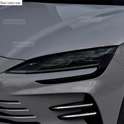 Film de protection anti-rayures en TPU pour BYD SONG Plus Champion Version DM-i EV 2023, lumière de sauna extérieure de voiture, réparation anti-rayures
