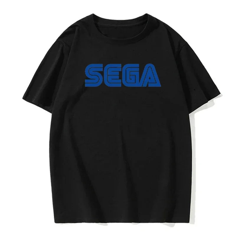Nouveauté Sega Logo hommes t-shirts été décontracté à manches courtes mode Streetwear Harajuku t-shirt Style coréen Fans de jeu hommes t-shirts