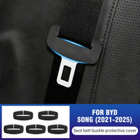 Protection de boucle de ceinture de sécurité pour voiture BYD Song, pour BYD Song 2021 2022 2023 2024 2025, accessoires intérieurs de boucle de ceinture de sécurité