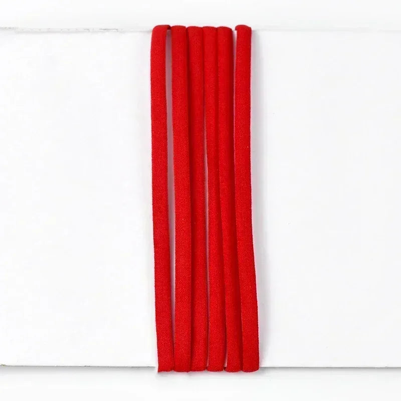 30/50M 3/5mm Nylon élastiques corde bandes de caoutchouc masque cordon huile noyau bande élastique vêtements décor bandes extensibles bricolage accessoires de couture