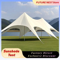 Tente d'extérieur à baldaquin extensible et imperméable, abri solaire en tissu Oxford pour exposition de fêtes de mariage, tente de spectacle commercial Glamping