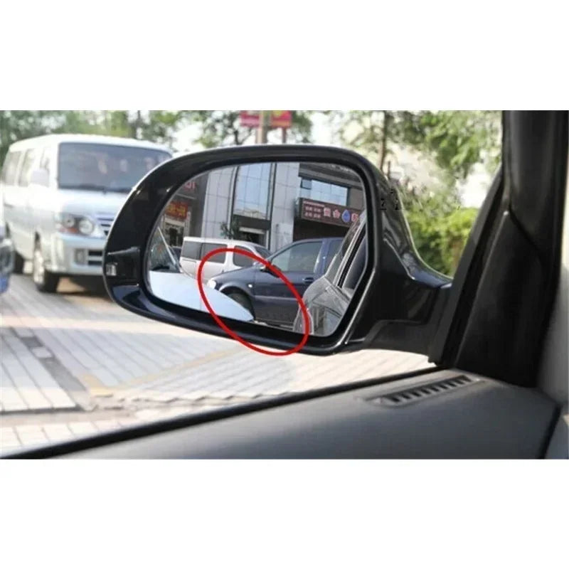 Rétroviseur latéral convexe grand angle 360° pour voiture, aide au stationnement, petit rétroviseur rond de sécurité pour véhicule