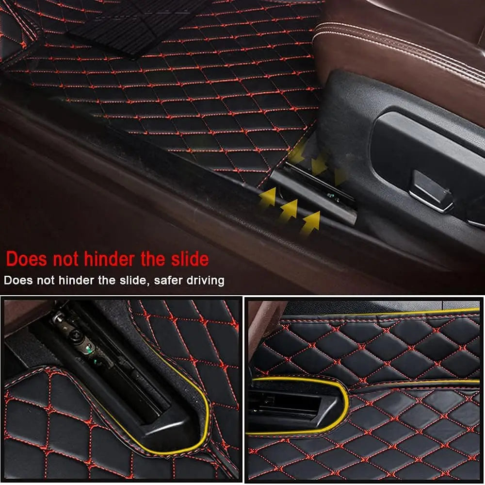 Pour Lynk & Co Z10 Z20 900 tapis de sol de voiture personnalisés tapis Auto en cuir PU imperméable pied Coche accessoire revêtement de sol
