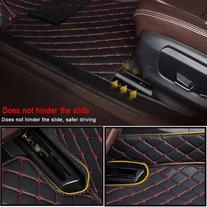 Pour Lynk & Co Z10 Z20 900 tapis de sol de voiture personnalisés tapis Auto en cuir PU imperméable pied Coche accessoire revêtement de sol