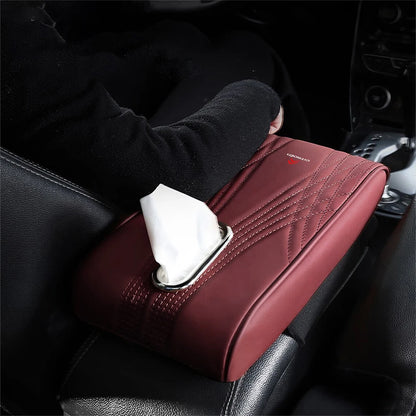 Boîte de rangement pour accoudoir épais, Console centrale de voiture, coussin avec poche de rangement pour mouchoirs, accessoires pour citroën C2 C3 C1 Picasso, 1 pièce