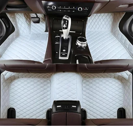 Tapis de sol de voiture personnalisés adaptés à la BMW X5 5 sièges véhicule électrique 2017-2019 tapis de pied en cuir automatique tapis