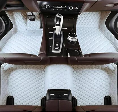 Tapis de sol de voiture personnalisés adaptés à la BMW X5 5 sièges véhicule électrique 2017-2019 tapis de pied en cuir automatique tapis