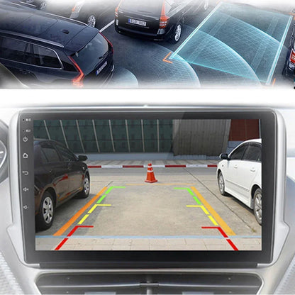 Autoradio multimédia Android 16 pour Peugeot 2008 208 Série 2012-2018 Lecteur Navigation GPS CarPlay sans fil Radio DVD Unité principale