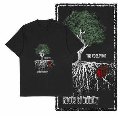 Coolmind MAX yggdrasil printed Exclusive graphic men T shirt 100% cotton big size streetwear men tshirt cool t-shirt tee shirts