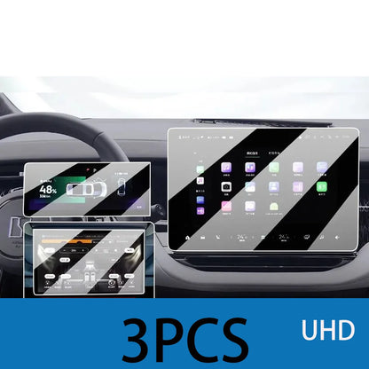 Film trempé de protection TV arrière de Navigation pour instruments de voiture Zeekr 009 2023 2024 2025 2026, accessoires d'intérieur antidéflagrants