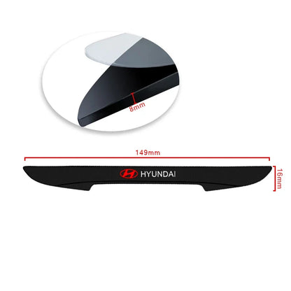 Autocollants de barre Anti-collision pour bord de porte de voiture, bande de Protection en Silicone pour Hyundai I30 Veloster Kona I10 I35 Elantra Santa Fe, 4 pièces