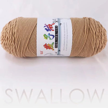 Fil de Laine Ogo Tissé à la Main pour Chandails, Écharpes, Crochet, Beurre, Lait, Fait à la Main, Grill, 200g par Pièce