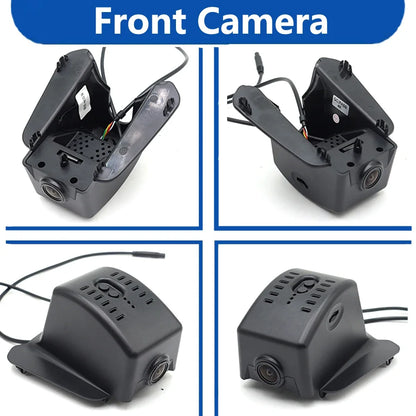 AutoBora-Caméra de tableau de bord DVR de voiture, moniteur vidéo 24H pour Lynk & Co 01, 3840, 2160, 4K, WiFi, 2023x2024