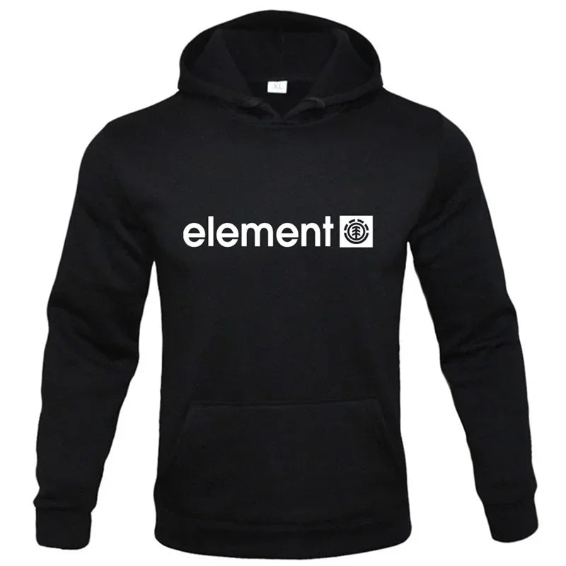 Printemps automne hommes sweats à capuche polaire impression sweats ample décontracté à capuche pull mâle vêtements de sport en plein air à manches longues hauts