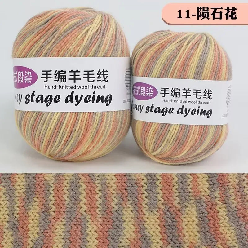 Fil de laine mélangé au Crochet de qualité supérieure, pour pull, écharpe, fil épais, 4 plis, 3 pièces x 100g = 300 grammes