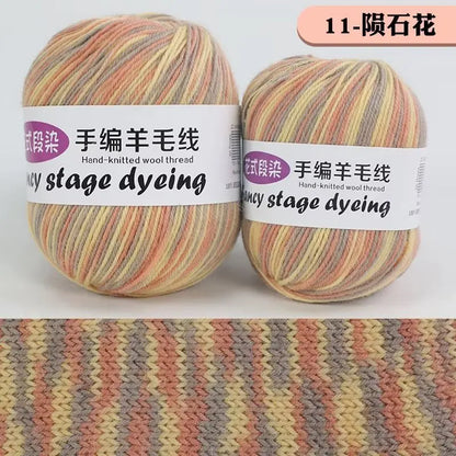 Fil de laine mélangé au Crochet de qualité supérieure, pour pull, écharpe, fil épais, 4 plis, 3 pièces x 100g = 300 grammes