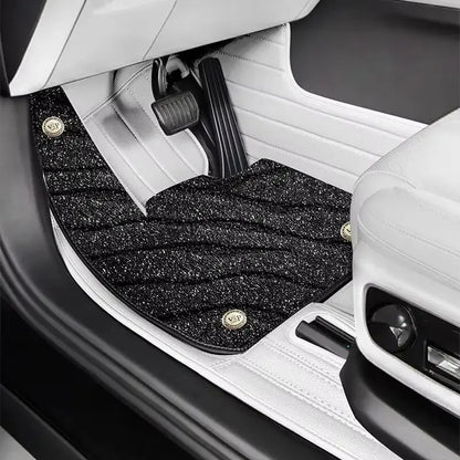 Ensemble complet de tapis de sol de voiture personnalisés en cuir, pour Grand Cherokee WK2 2011 2012 2013 2014 2016 2018, accessoires automobiles