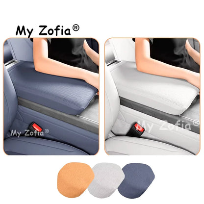 Couvercle de boîte d'accoudoir en cuir pour voiture Zeekr 9X 2025 2026, anti-rayures, Console centrale, main courante, accessoires décoratifs de protection