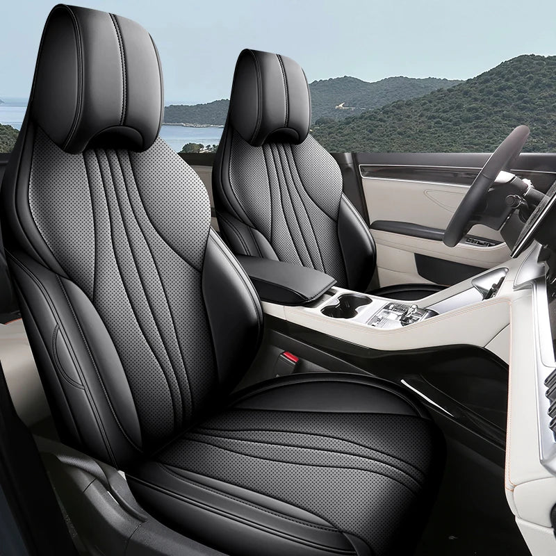 Housse de siège de voiture personnalisée spécifique pour BYD Song Plus 2020-2025, BYD SEAL U DMI, BYD Sealion 6 – Couverture complète des sièges avant et arrière
