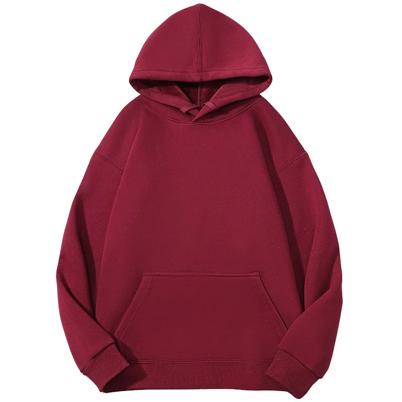 Sweat-shirt à capuche pour hommes, personnalisé avec votre Logo de marque, en coton lourd de haute qualité, pour bricolage, vêtements d'équipe, automne et hiver
