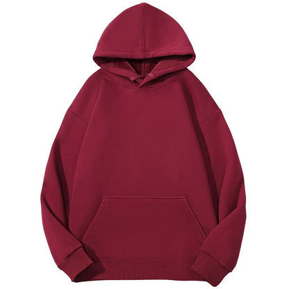 Sweat-shirt à capuche pour hommes, personnalisé avec votre Logo de marque, en coton lourd de haute qualité, pour bricolage, vêtements d'équipe, automne et hiver