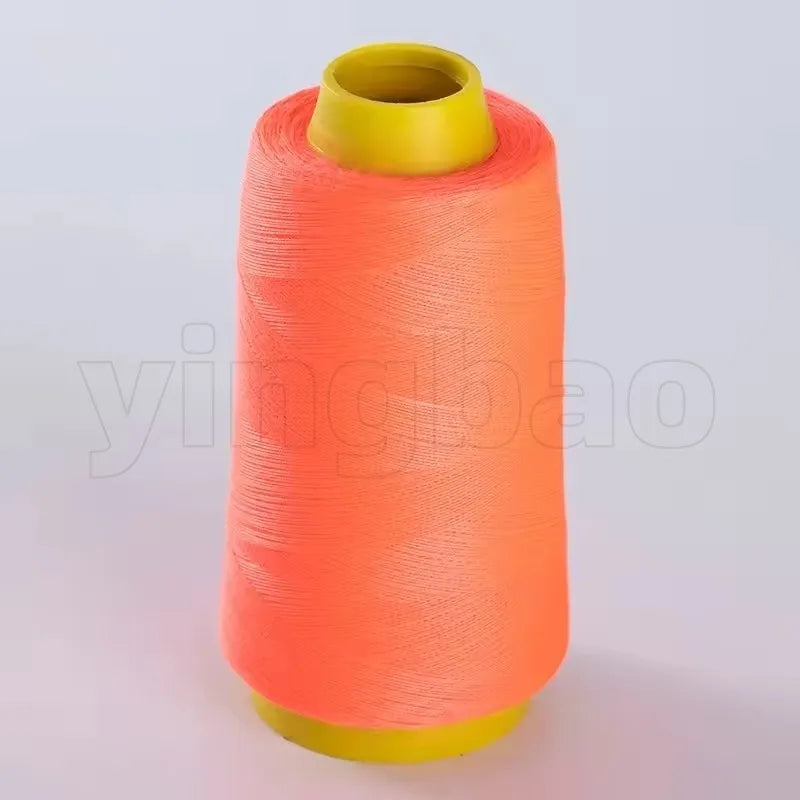 Fil à coudre en Polyester solide et Durable, 1300 Yards/rouleau, Machine à coudre professionnelle, broderie, outils de couture à domicile