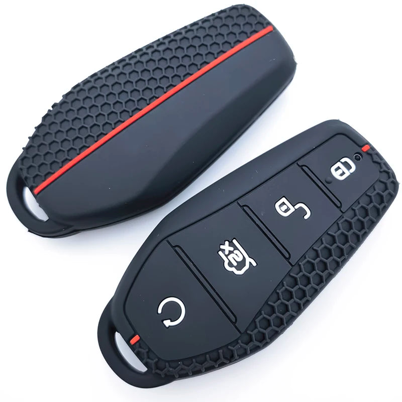 Étui pour clé télécommande de voiture en Silicone, coque pour BYD Atto 3 Han EV Dolphin Song PRO Max Tang DM Yuan Dolphin E2 Qin PLUS
