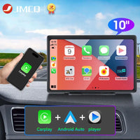JMCQ 7/10 pouces Carplay voiture écran intelligent lecteur vidéo multimédia sans fil Carplay Android Auto autoradio pour Apple Android stéréo