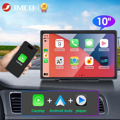 JMCQ 7/10 pouces Carplay voiture écran intelligent lecteur vidéo multimédia sans fil Carplay Android Auto autoradio pour Apple Android stéréo