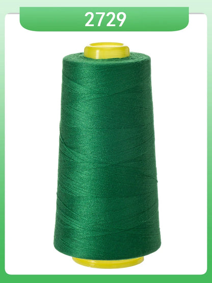Fil à coudre ultra-fin 602-fil en polyester semblable à la soie à grande vitesse 60s/2 5000m, pour machine à broder et travaux d'aiguille délicats