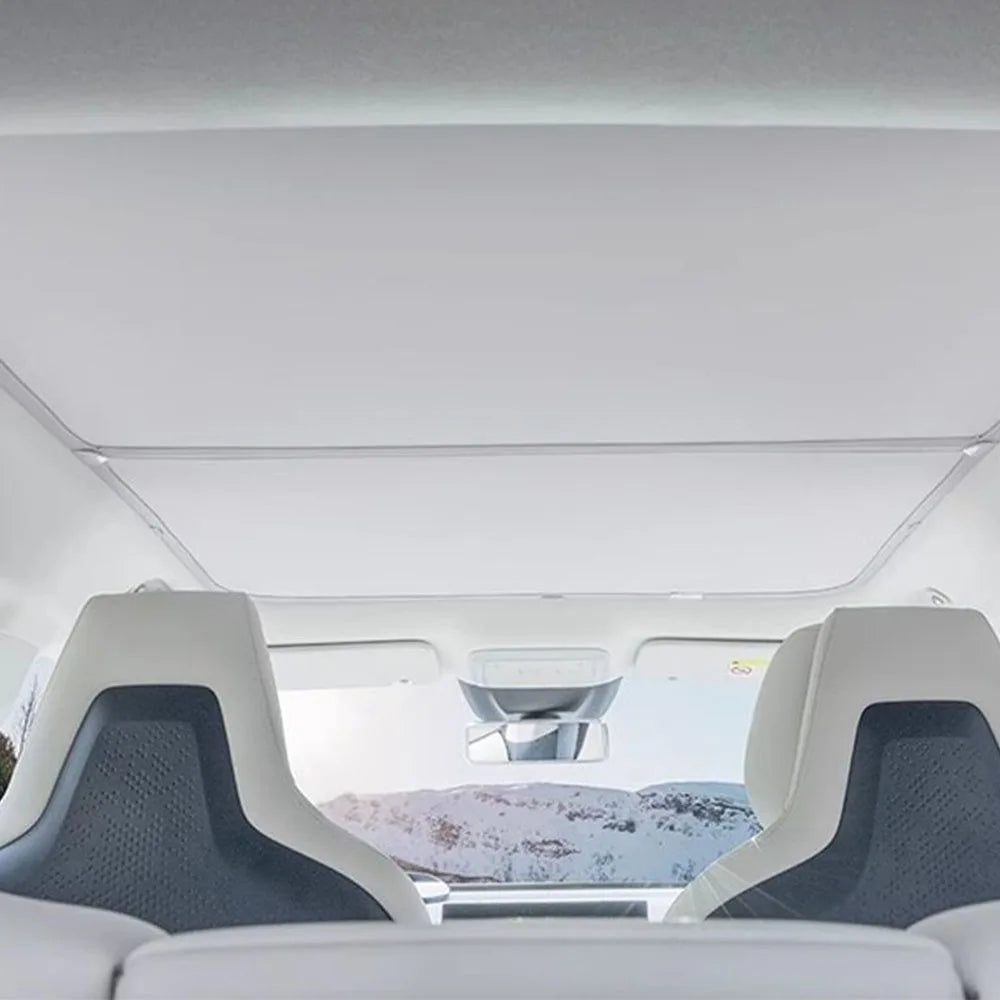Pour Xpeng G6 2024 2025 2026 clip de voiture pare-soleil toit en verre parasol avant arrière toit ouvrant lucarne pare-soleil rideau accessoires