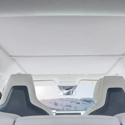 Pour Xpeng G6 2024 2025 2026 clip de voiture pare-soleil toit en verre parasol avant arrière toit ouvrant lucarne pare-soleil rideau accessoires