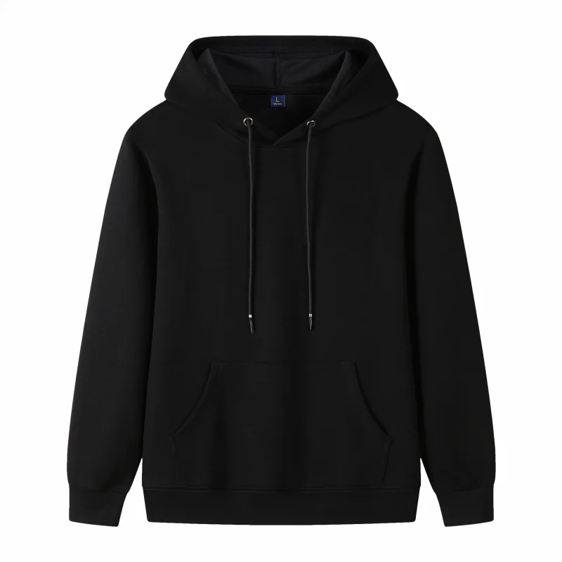 Sweat-shirt personnalisé avec logo imprimé gratuit, sweat à capuche 100% coton, vêtements de travail d'automne et d'hiver, vêtements d'équipe pour hommes et femmes