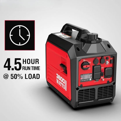 Générateur d'onduleur portable super silencieux de 6600 watts – 30 A RV-ave sinusoïdale pure prêt à 8 à 14,5 heures, autonomie de charge à 50 % |   Personnalisé