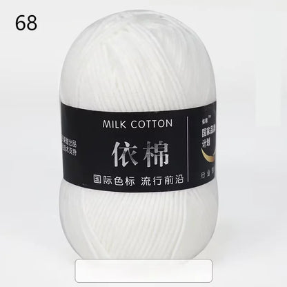 Nouveau 10 pièces série rose fil lait coton fil combinaison Crochet tricot fil ensemble pour bricolage à la main artisanat pull écharpe tricot