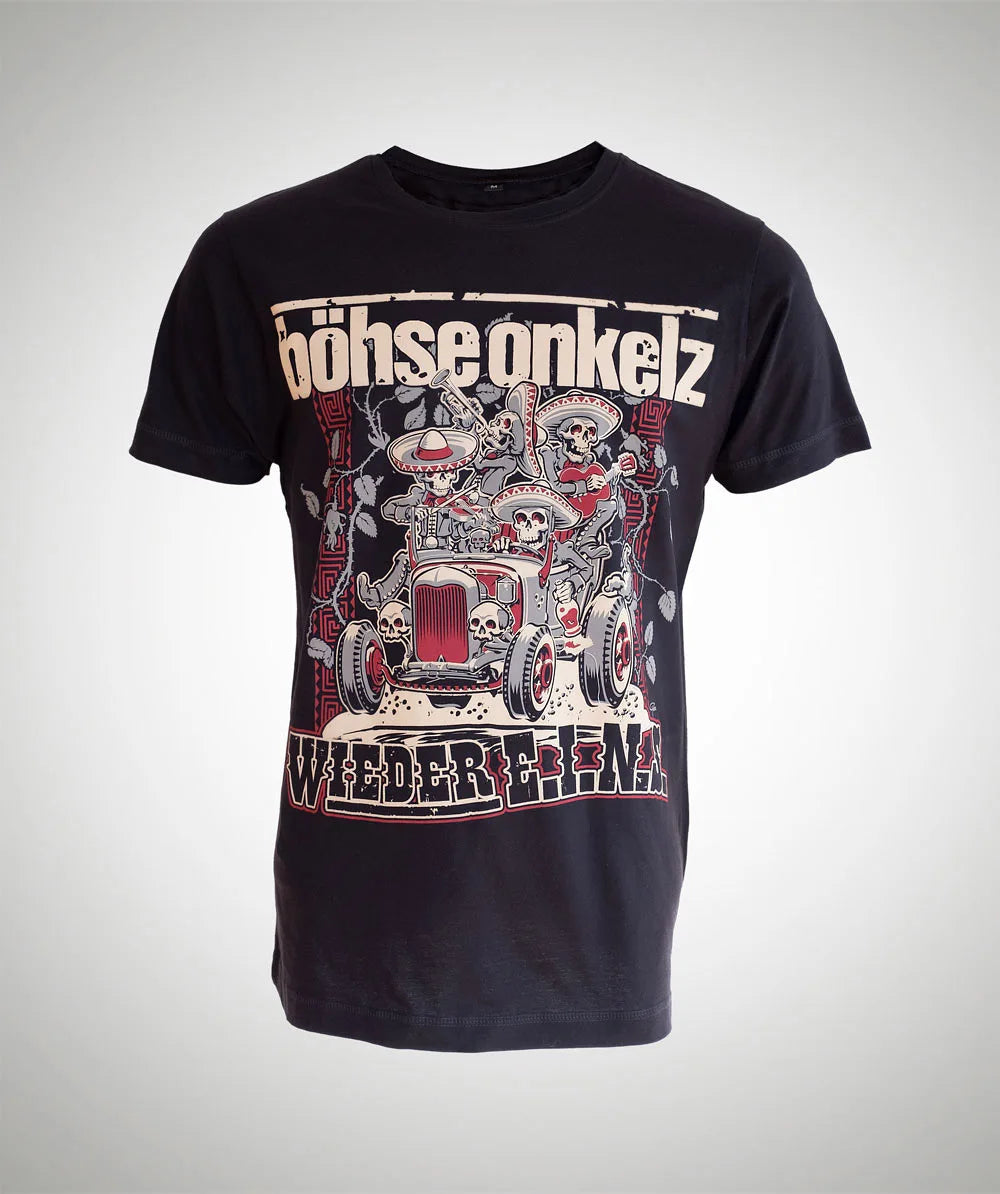 Bande allemande Böhse Onkelz World Tourt T-shirt femmes hommes surdimensionné rue Y2K T-shirt à manches courtes Hip Hop décontracté coton vêtements masculins