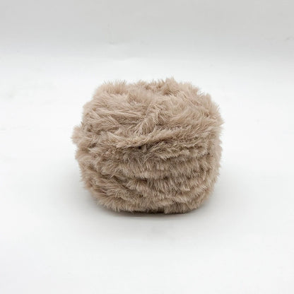 Fil de fourrure Super doux, 1 œuf de 100 grammes, fil de fausse fourrure épais et moelleux pour cils, accessoires et couvertures pour écharpe tricotée au Crochet