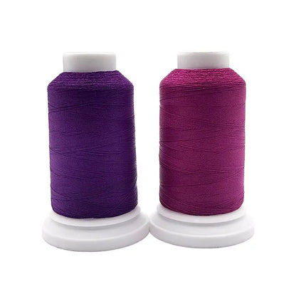 Sanbest-Fil à broder mat, fils de machine en polyester, haute résistance, Brother Singer, Janome, Babylock, 1000m