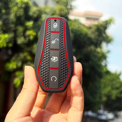 Étui en Silicone pour clé BYD Atto 3 Qin Plus Sealion 6 DM-i Dolphin Song L DM-i Han L Tang