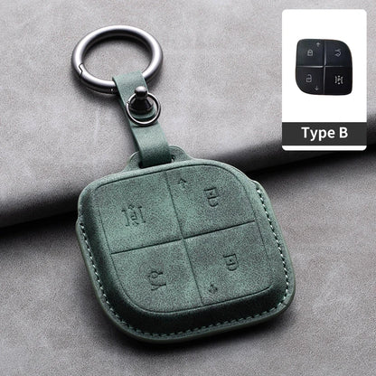 Convient pour LYNK & CO 08 2022 2023 2024 housse de clé télécommande intelligente de voiture en cuir coque de Protection de clé de voiture accessoires de décoration