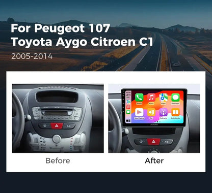 Android 15 autoradio Carplay pour Peugeot Partner 1 2002 - 2008 Partner origine 1 2008-2011 Android Auto lecteur multimédia stéréo