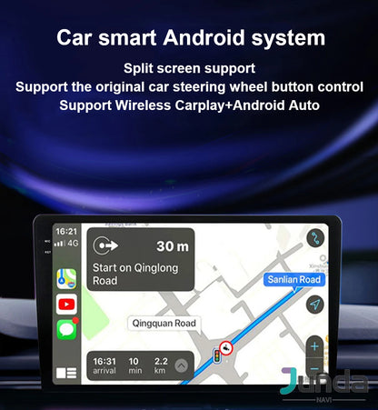 Android 15 autoradio Carplay pour Peugeot Partner 1 2002 - 2008 Partner origine 1 2008-2011 Android Auto lecteur multimédia stéréo