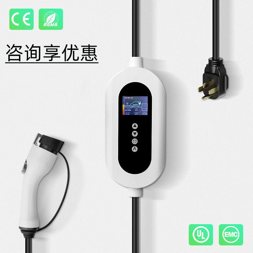 Pile de charge portable New Energy standard américain J1772