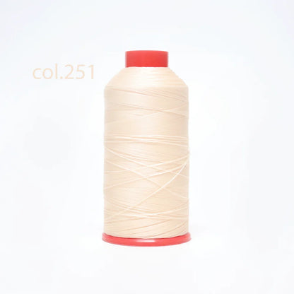 TEX 70 fil collé en Nylon 0.3MM robuste résistance à la rupture rembourrage en cuir chaussures toile point de couture 210D/3 1500 mètres